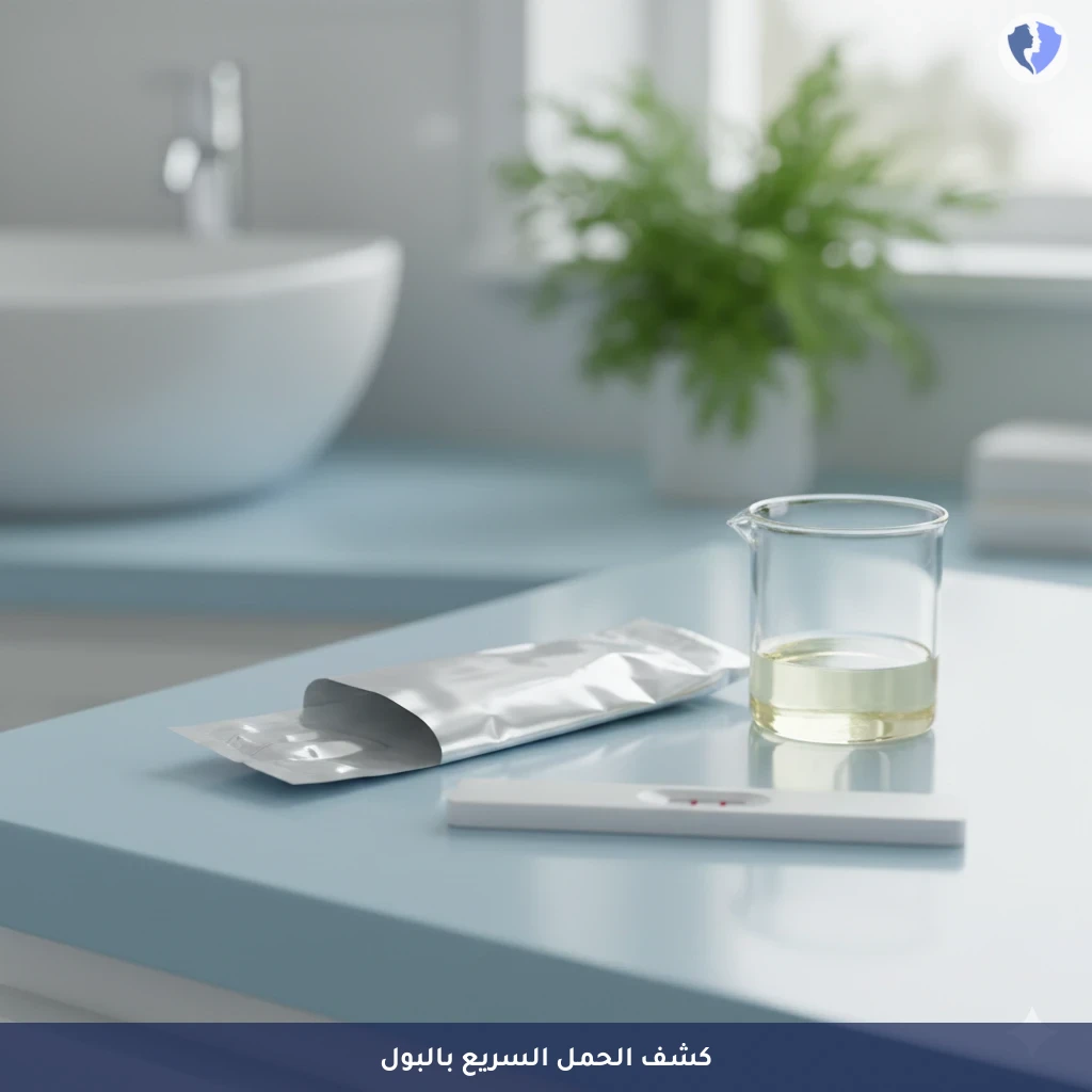 فحص الحمل السريع بالبول - تحليل الحمل في البول (hCG)