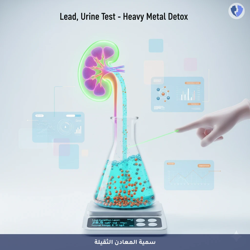 فحص التسمم بالرصاص - تحليل الرصاص في البول (Lead - Urine)