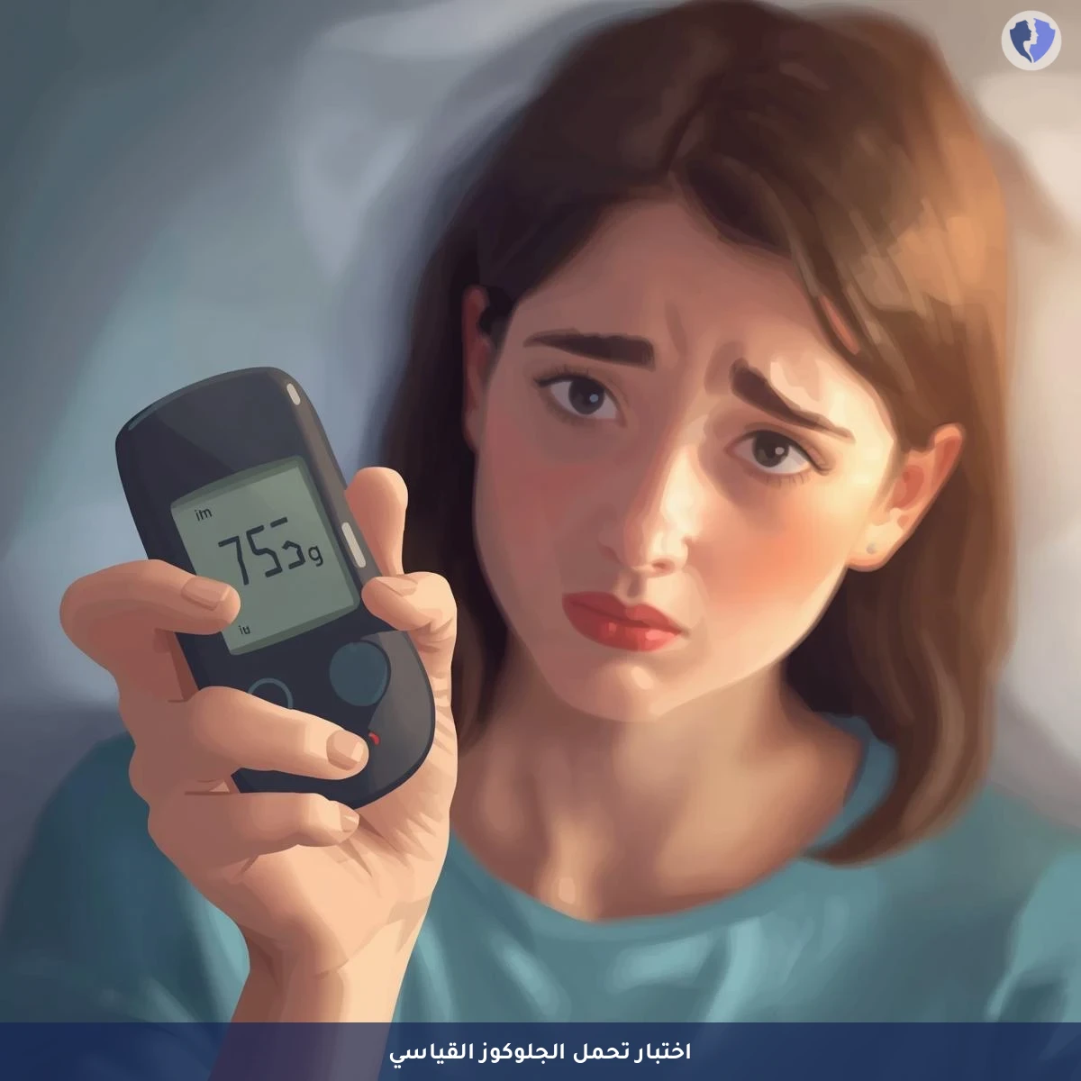 قياس استجابة السكر بعد ساعة - تحليل السكر بعد ساعة من تناول 75 جم جلوكوز