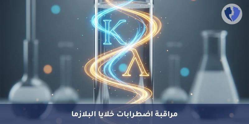 فحص السلاسل الخفيفة الحرة - تحليل السلاسل الخفيفة الحرة كابا ولامدا في المصل (Kappa/Lambda Free Light Chains)