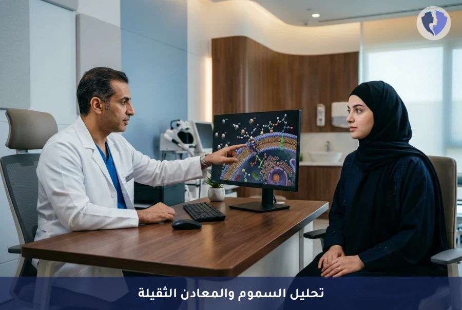 احمِ جسمك من السموم الخفية - تحليل السموم والمعادن الثقيلة (Heavy Metal Screen)