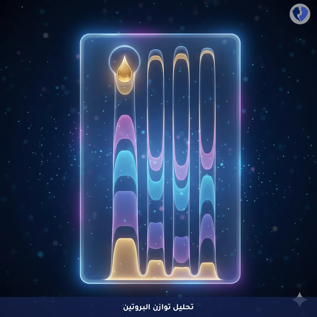 تحليل الفصل الكهربائي للبروتينات - تحليل الفصل الكهربائي لبروتينات المصل