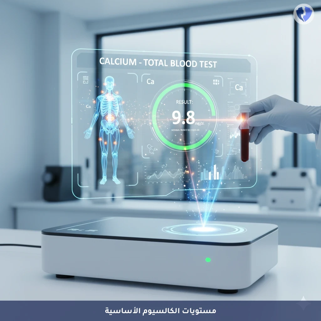 فحص مستوى الكالسيوم الشامل - تحليل الكالسيوم الكلي (Total Calcium)