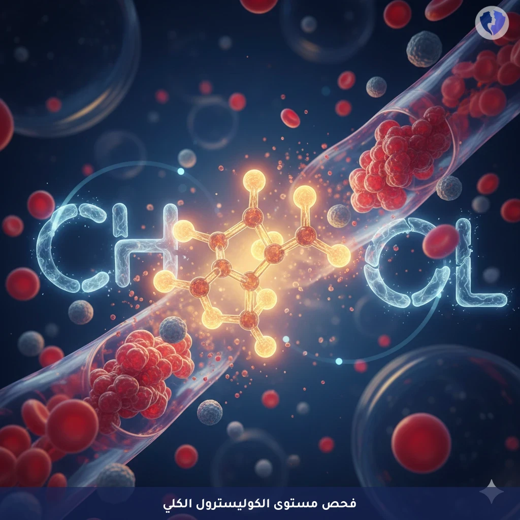 فحص الكوليسترول الكلي - تحليل الكوليسترول الكلي (Total Cholesterol)