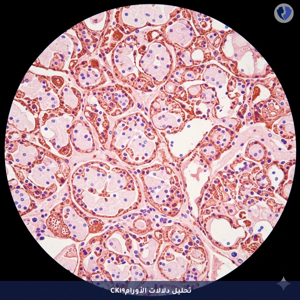 تحليل CK19 للكشف عن الانتشار - تحليل الكيمياء النسيجية المناعية للسيتوكيراتين 19 (CK19)
