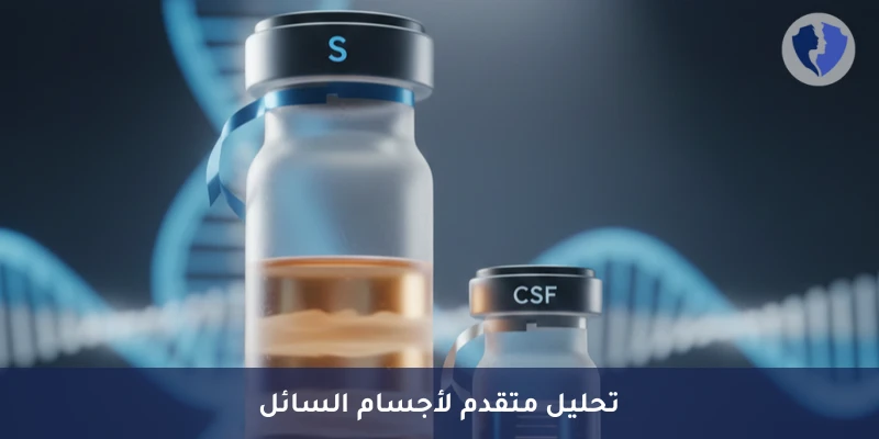 فحص تشخيص التصلب اللويحي - تحليل النطاقات قليلة النسيلة في المصل والسائل النخاعي (Oligoclonal Bands)