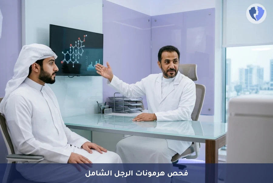 عزز حيويتك واطمئن على هرموناتك - تحليل الهرمونات الشامل للرجل (Male Hormonal Profile)