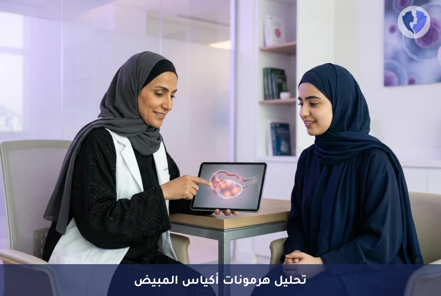 اطمئني على صحة مبايضك - تحليل الهرمونات لأكياس المبيض الوظيفية (FSH, LH, E2, PRG)