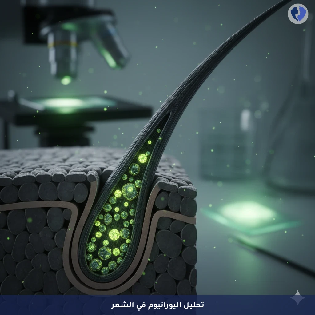 تحليل اليورانيوم في الشعر