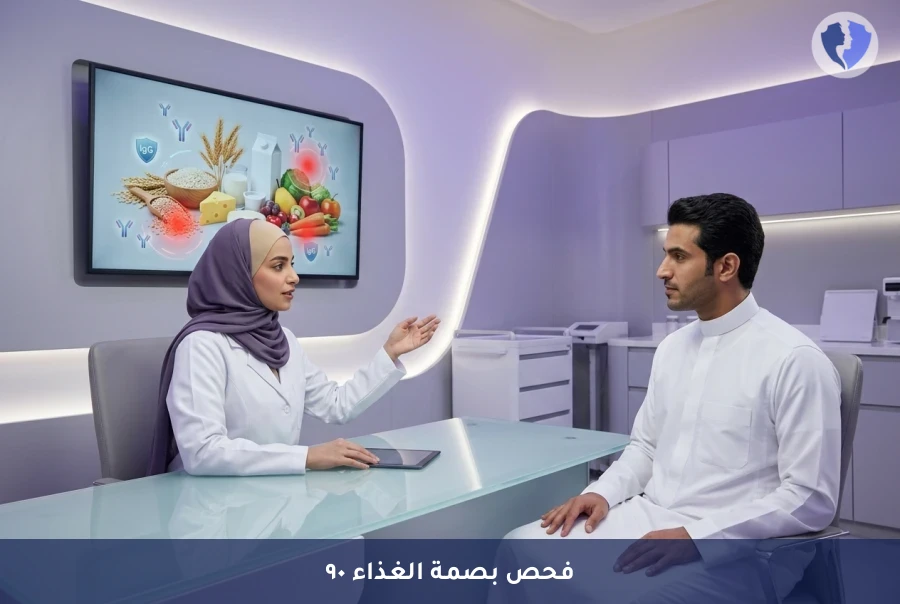 اكتشف الأطعمة التي ترهق جسمك - تحليل بصمة الغذاء (IgG) لـ 90 نوعاً