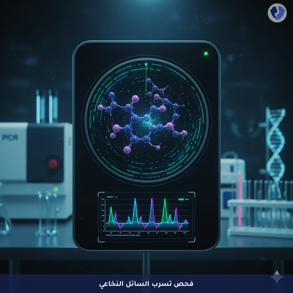 كشف تسرب سائل النخاع الشوكي - تحليل بيتا-2 ترانسفيرين للكشف عن تسرب السائل النخاعي (Beta-2 Transferrin)