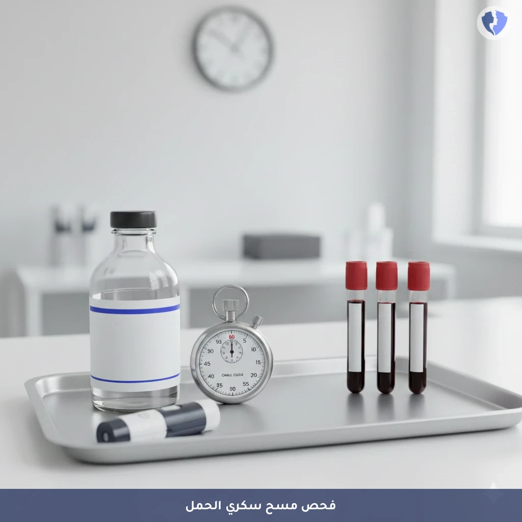 فحص مسحي لسكري الحمل - تحليل تحدي الجلوكوز 50 جم (OGTT)