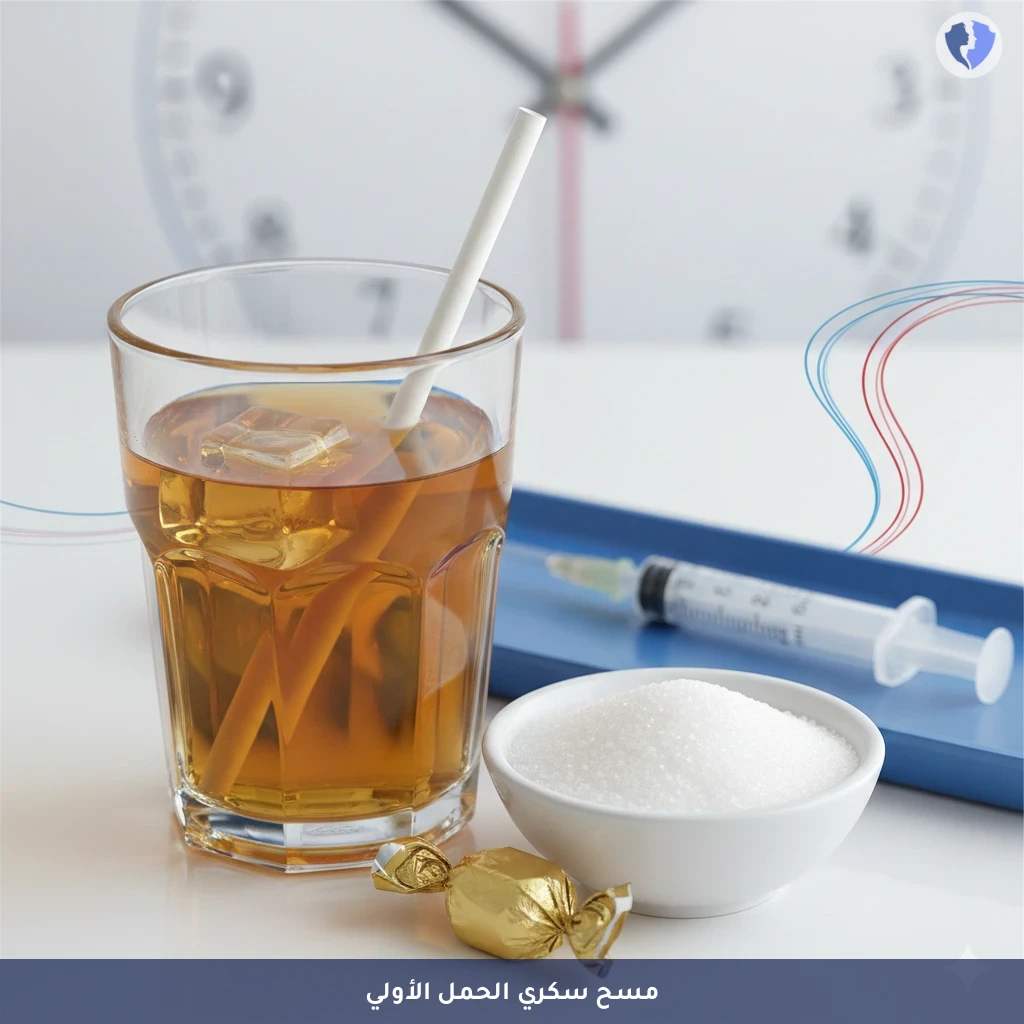 فحص مسح سكر الحمل - تحليل تحدي الجلوكوز الفموي 50 جم (GCT)