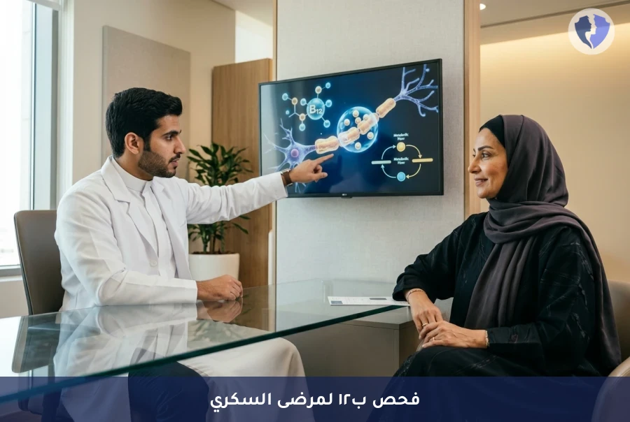 احمِ أعصابك من نقص ب12 - تحليل تقييم نقص فيتامين ب12 لمرضى السكري (B12 & MMA)