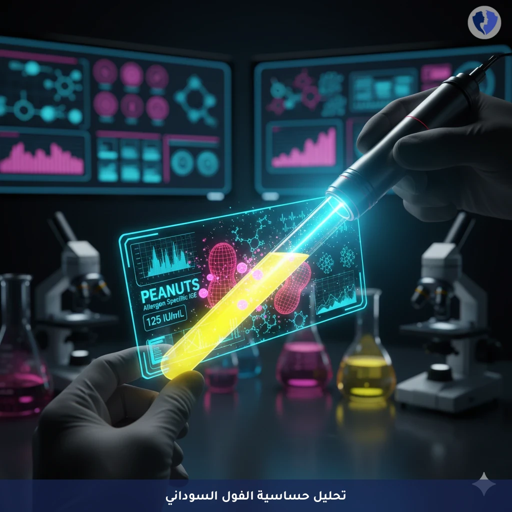 فحص حساسية الفول السوداني - تحليل حساسية الفول السوداني (Peanuts IgE)