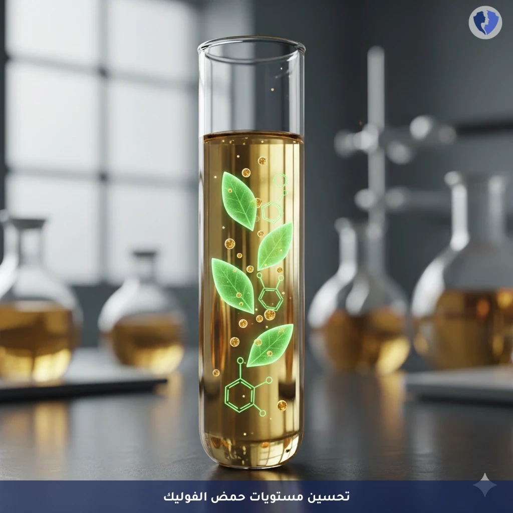 فحص مستوى حمض الفوليك - تحليل حمض الفوليك في المصل (Folic Acid)