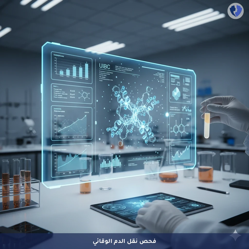 فحص الحديد غير المرتبط - تحليل سعة ارتباط الحديد غير المشبعة (UIBC)