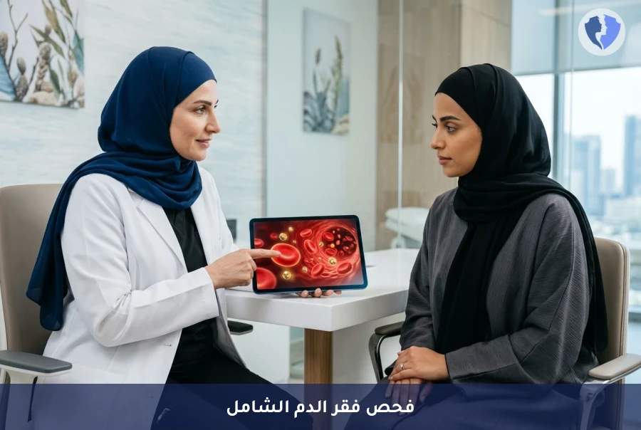 استعيدي حيويتك وتغلبي على الخمول - تحليل فقر الدم ونقص الحديد الشامل للمرأة (Iron Panel)