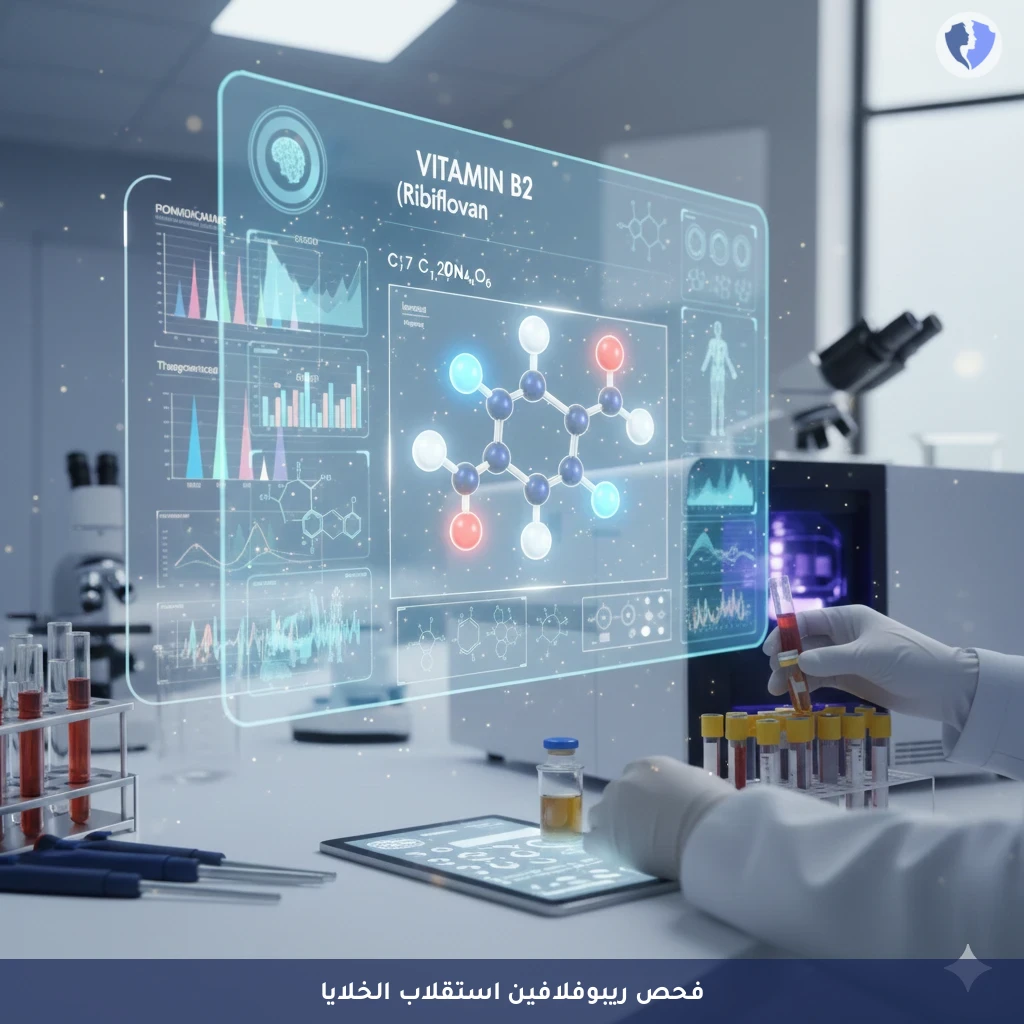 فحص فيتامين ب2 للجمال - تحليل فيتامين ب2 (Vitamin B2)