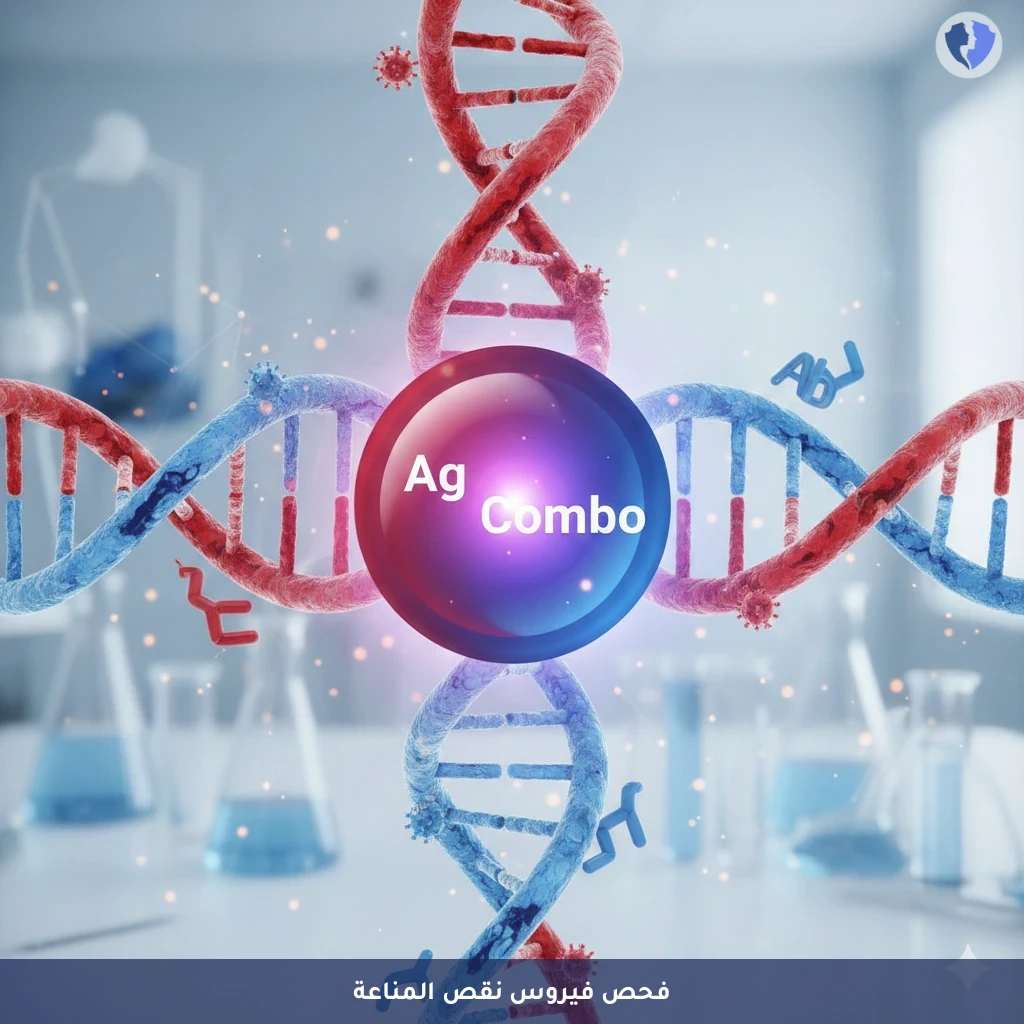 فحص فيروس نقص المناعة المتطور - تحليل فيروس نقص المناعة البشرية المشترك (HIV Combo Ag/Ab)