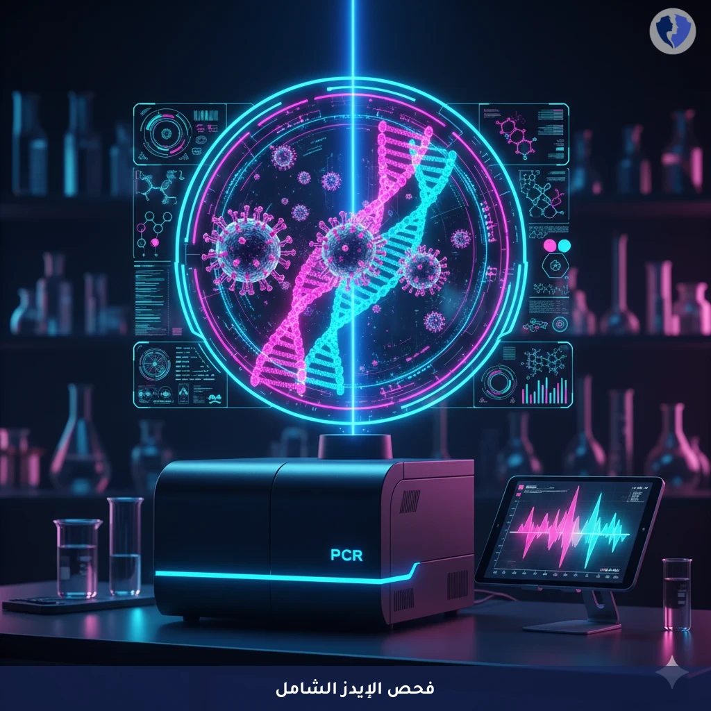 فحص فيروس نقص المناعة (PCR) - تحليل فيروس نقص المناعة البشرية النوع 1 و 2 (HIV-1/2 RNA PCR Qualitative)