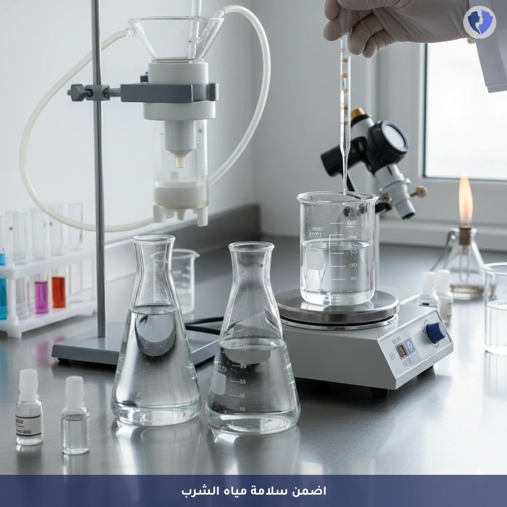 تحليل كيميائي شامل للمياه - تحليل كيميائي لعينات المياه