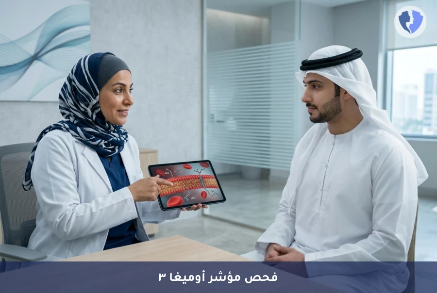 عزز صحة قلبك ودماغك - تحليل مؤشر أوميغا 3 وملف الأحماض الدهنية (Omega-3 Index)