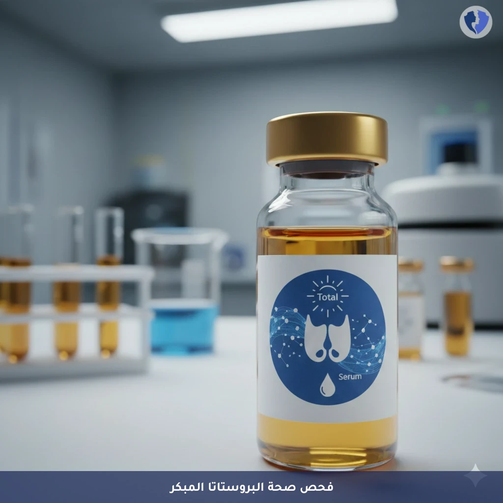 فحص البروستاتا الوقائي (PSA) - تحليل مؤشر البروستاتا الكلي (PSA Total)