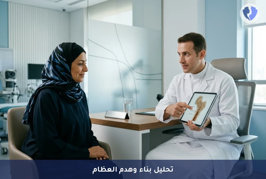 اطمئن على قوة عظامك - تحليل مؤشرات بناء وهدم العظام (BTM)
