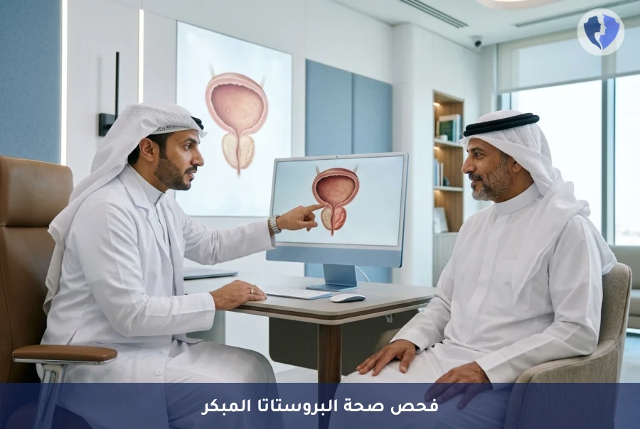 اطمئن على صحة البروستاتا - تحليل مستضد البروستاتا النوعي (PSA)