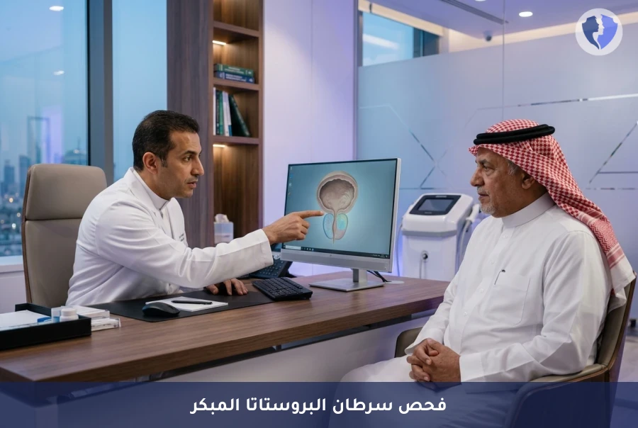 اطمئن على صحة البروستاتا - تحليل مستضد البروستاتا النوعي (PSA Total & Free)