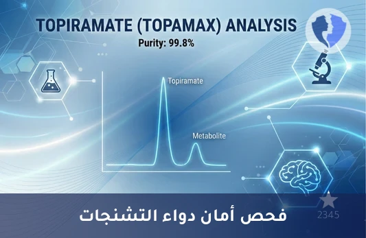 متابعة مستوى دواء التوبيراميت - تحليل مستوى دواء التوبيراميت (Topiramate)