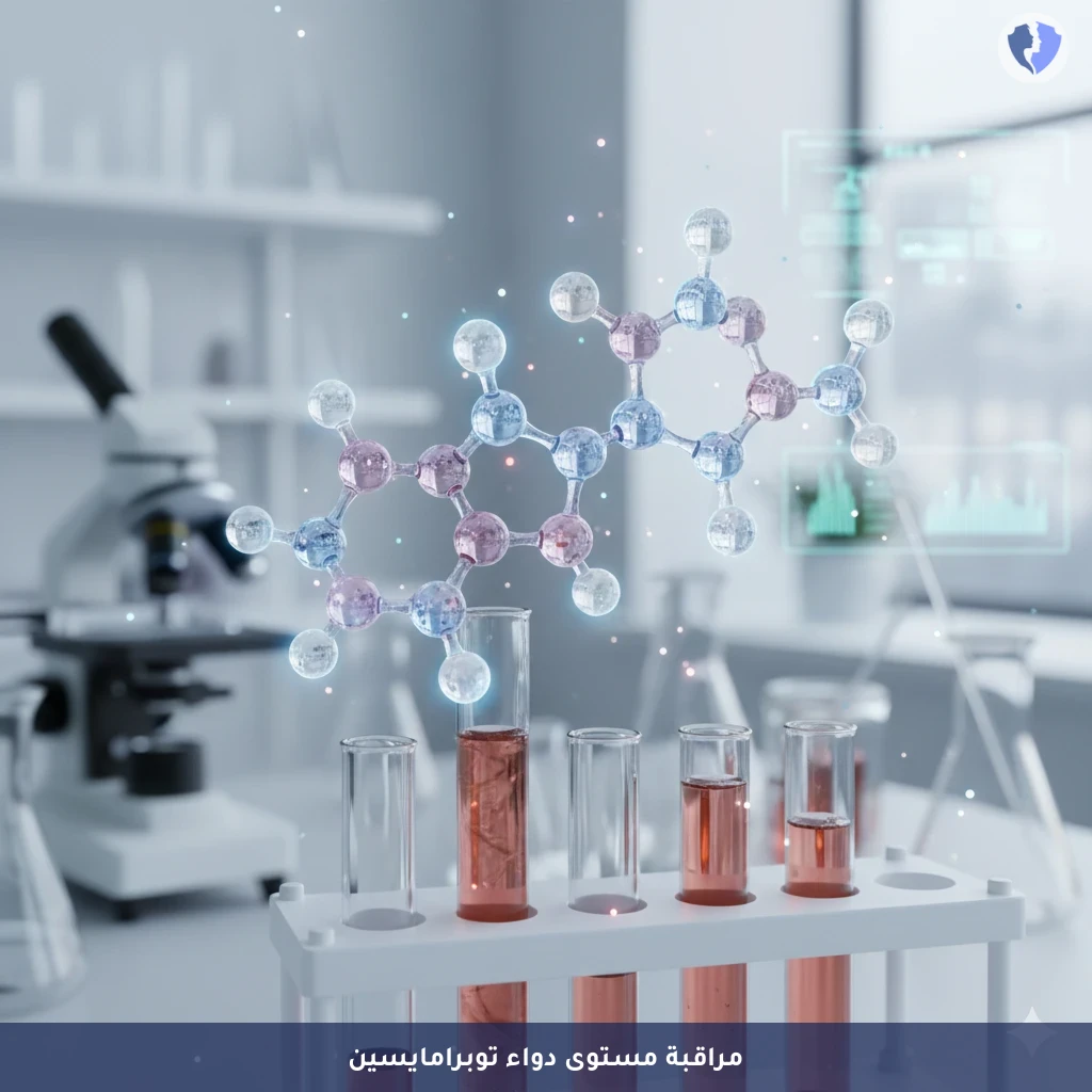 قياس مستوى مضاد التوبراميسين - تحليل مستوى دواء توبرامايسين في الدم (Tobramycin)