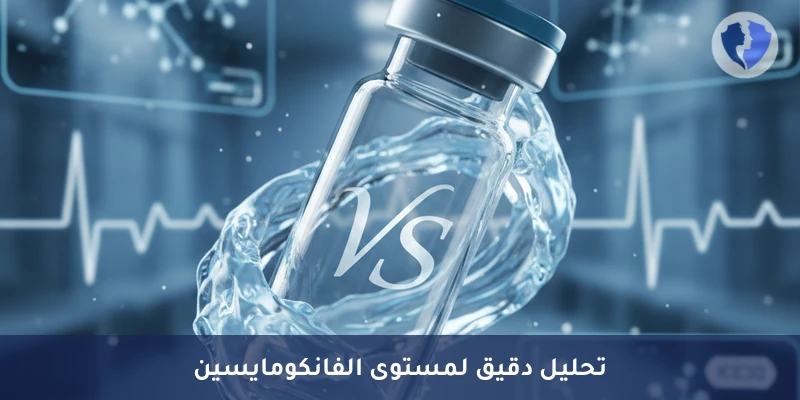 قياس مستوى الفانكومايسين بالدم - تحليل مستوى دواء فانكومايسين في المصل (Vancomycin)