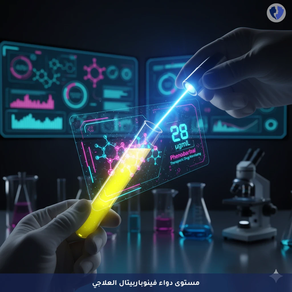 متابعة مستوى دواء الفينوباربيتال - تحليل مستوى دواء فينوباربيتال في الدم (Phenobarbital)