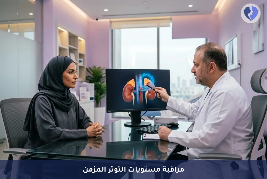 اطمئن على مستويات توترك اليوم - تحليل مستوى هرمون الكورتيزول (Cortisol)