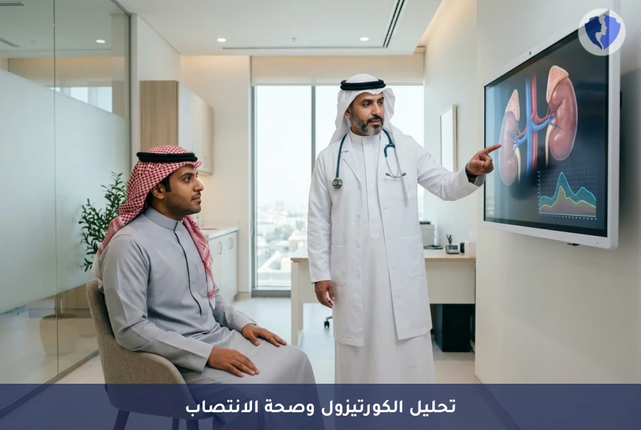 استعد توازنك وأدائك الجنسي - تحليل مستويات الكورتيزول وتقييم الانتصاب (Cortisol)