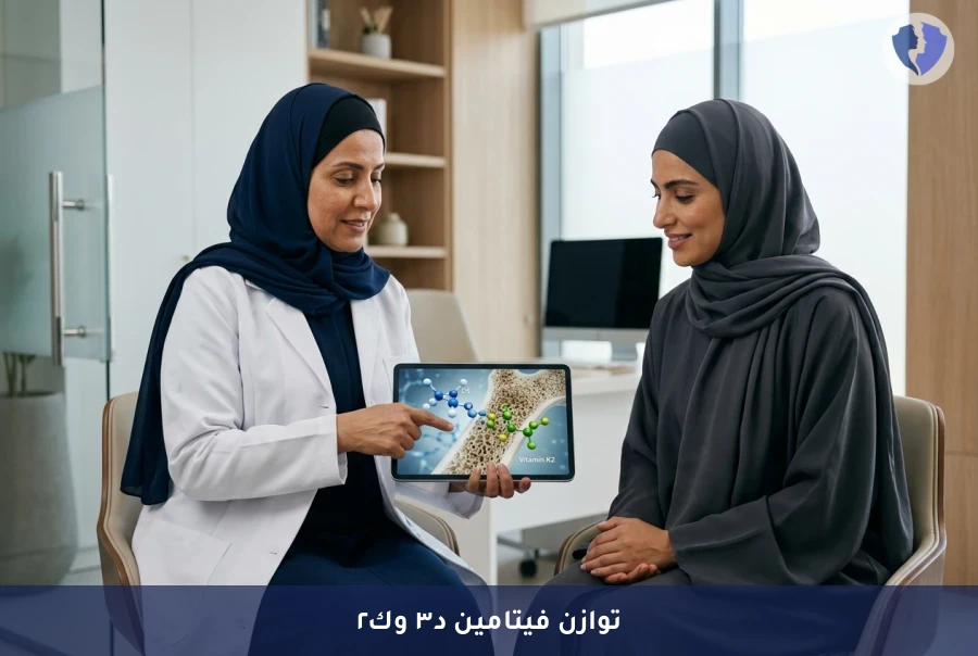 توازن الفيتامينات لصحة الأم والطفل - تحليل مستويات فيتامين د3 وك2 (Vitamin D3/K2)