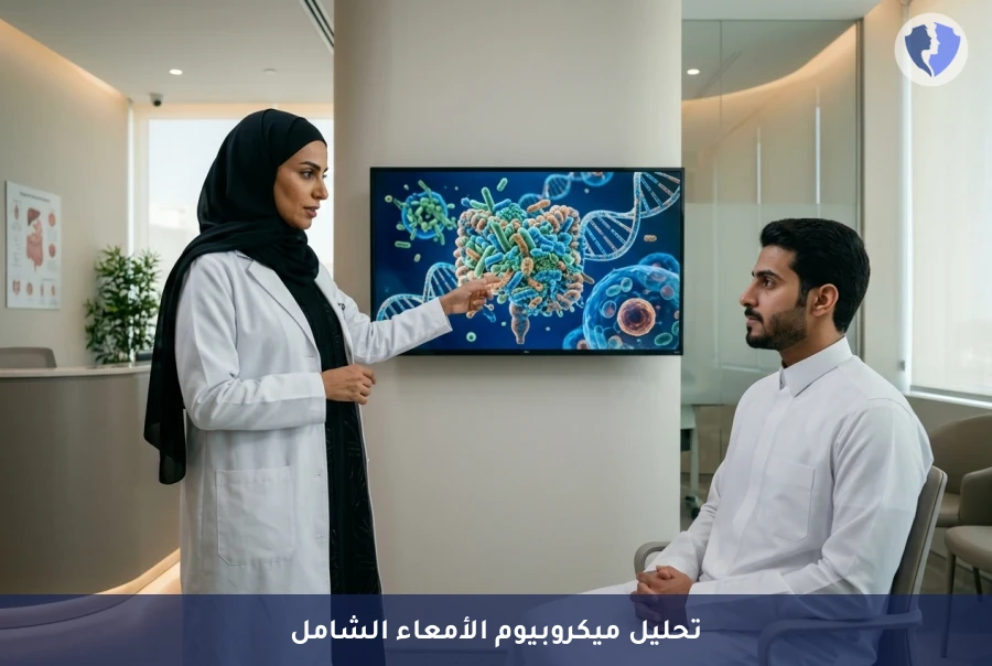 اكتشف سر صحة جهازك الهضمي - تحليل ميكروبيوم الأمعاء (Gut Microbiome Analysis)