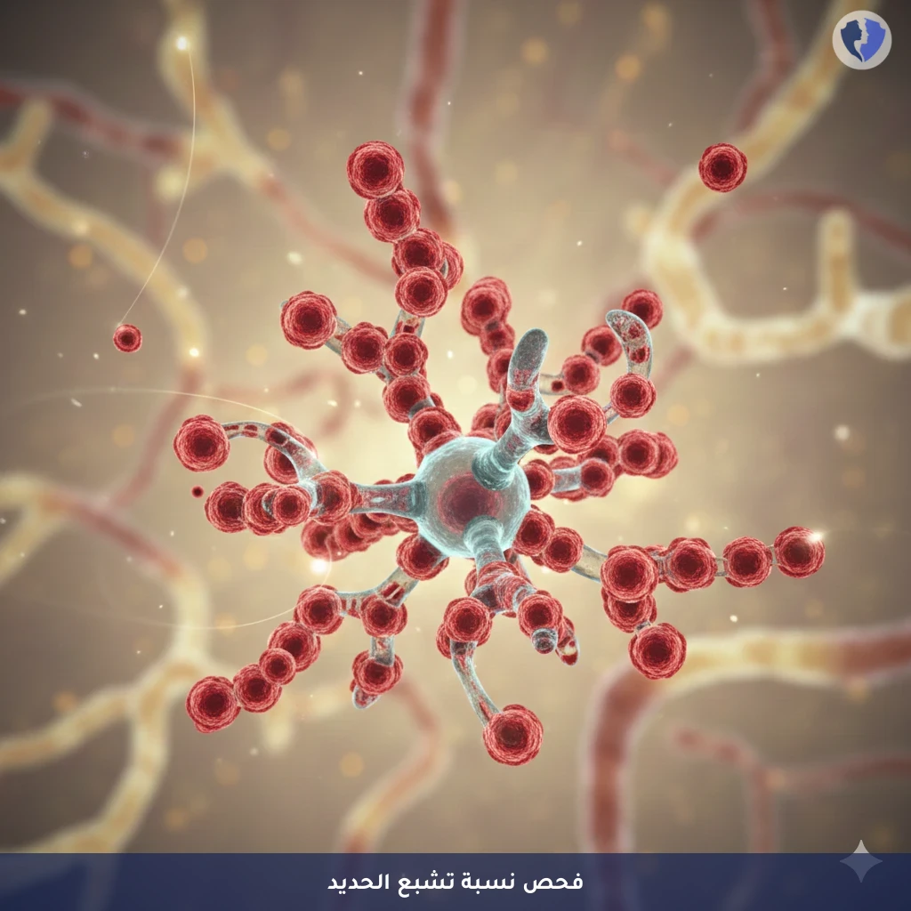 مؤشر استغلال الحديد في الجسم - تحليل نسبة تشبع الترانسفيرين (Transferrin Saturation)