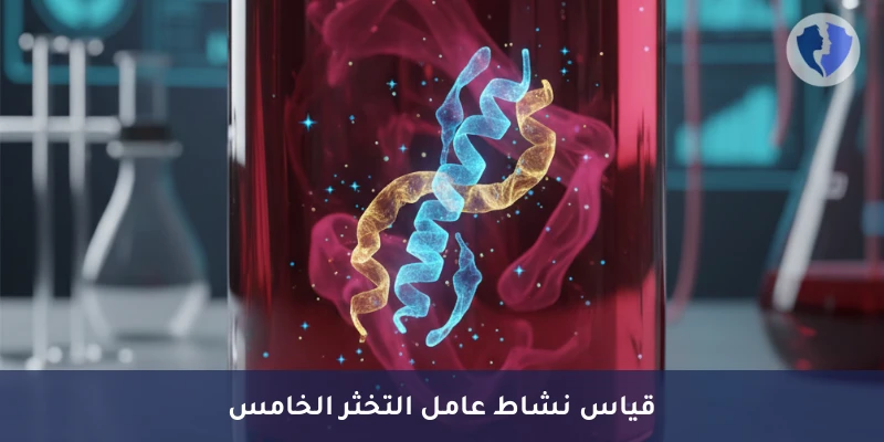 فحص نشاط العامل الخامس - تحليل نشاط عامل التخثر الخامس (Factor V Activity)