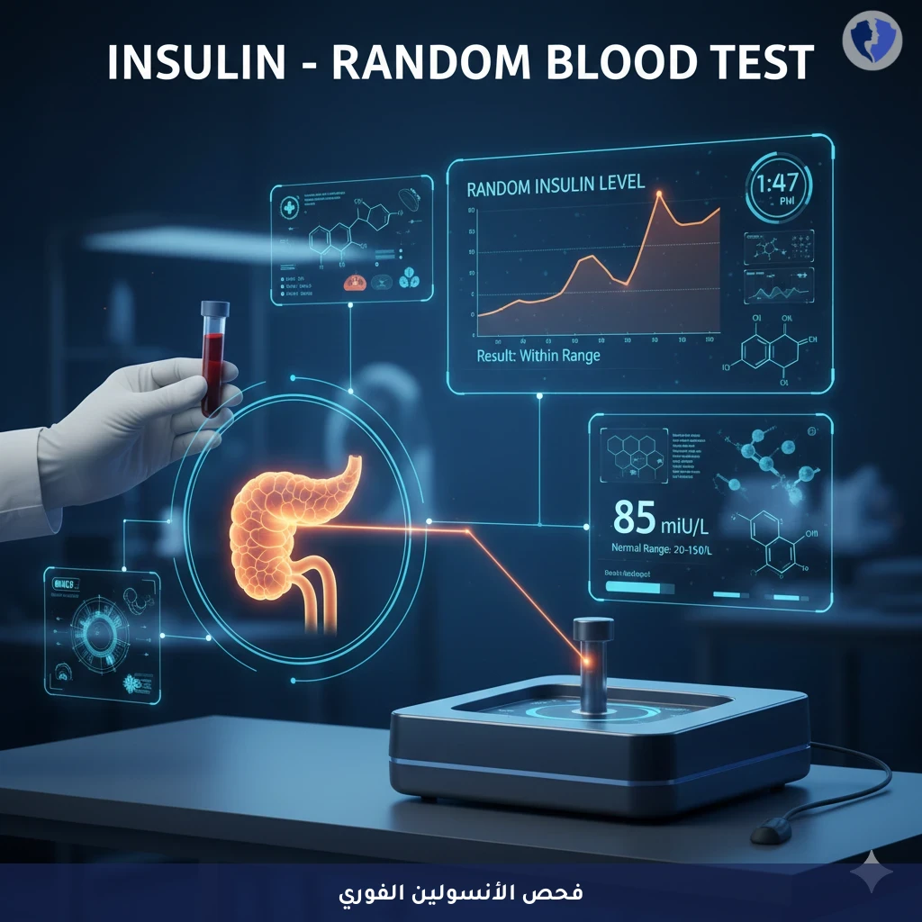 فحص الأنسولين العشوائي - تحليل هرمون الأنسولين العشوائي (Random Insulin)