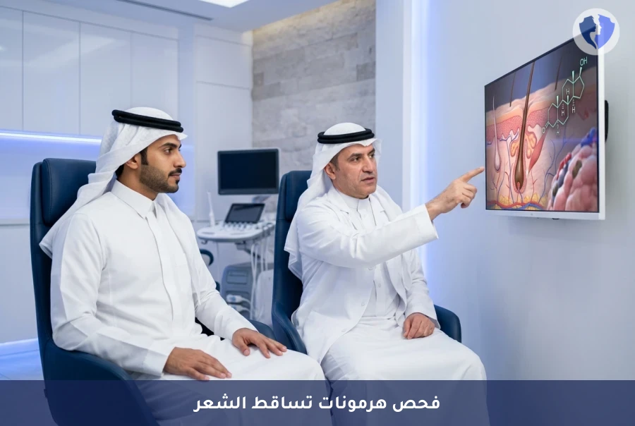 استعد كثافة شعرك الآن - تحليل هرمونات تساقط الشعر للرجال (DHT)