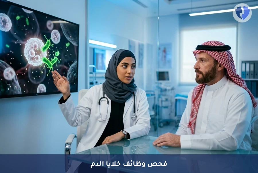 فحص كفاءة المناعة - تحليل وظائف الخلايا المتعادلة (DHR)