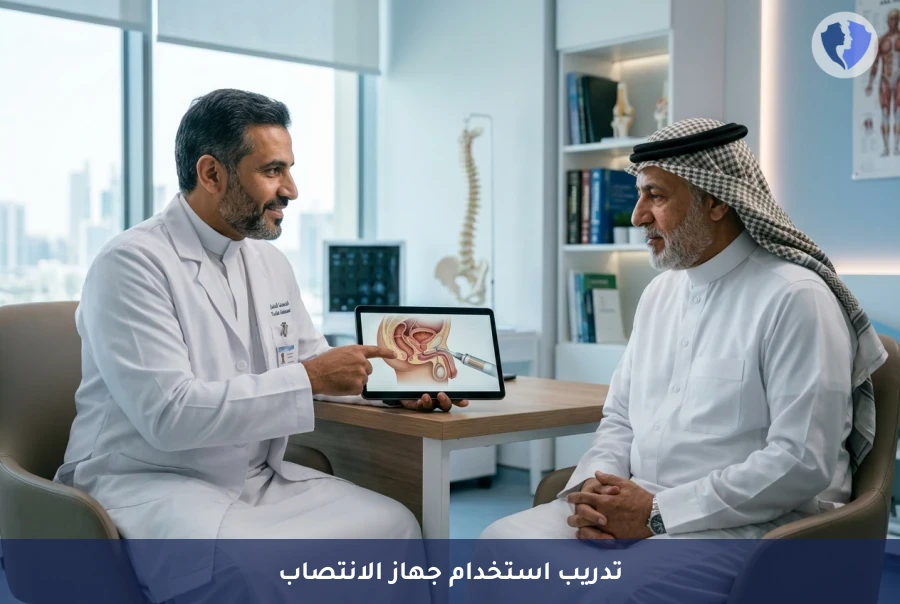حلول آمنة لاستعادة القدرة الجنسية - تدريب استخدام جهاز سحب الهواء (الخلأ) للانتصاب (VED)