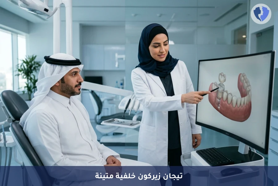 تيجان الزيركون لابتسامة قوية - تركيب تيجان الزيركون للأسنان الخلفية