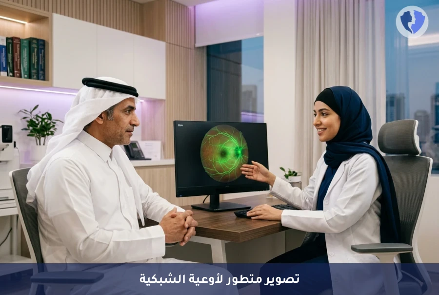 اطمئن على صحة شبكية عينك - تصوير الأوعية الدموية بالصبغة (FFA)