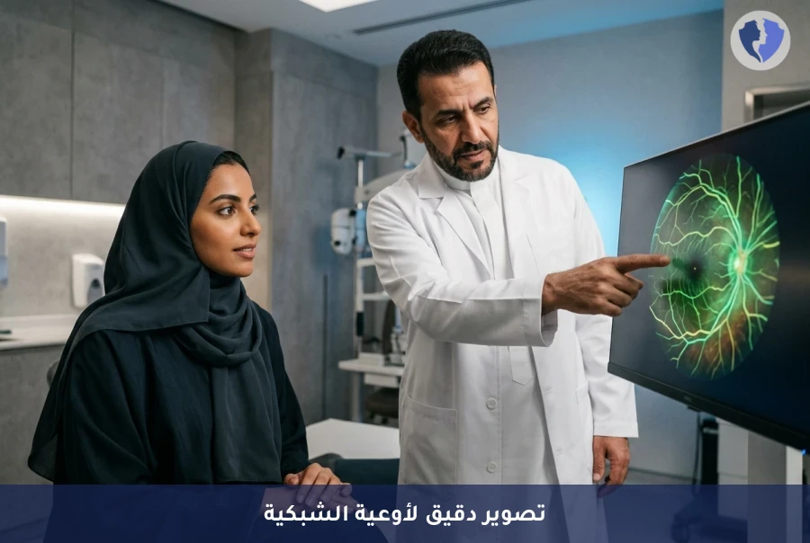 رؤية دقيقة لصحة شبكية العين - تصوير الأوعية الدموية للشبكية بالفلورسين (FA)