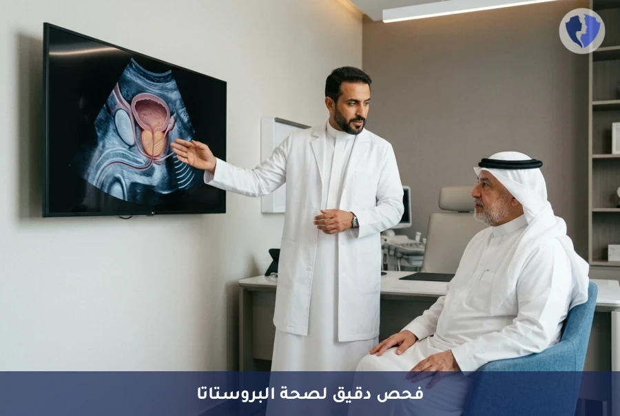 دقة عالية لفحص البروستاتا - تصوير البروستاتا بالسونار عبر المستقيم (TRUS)