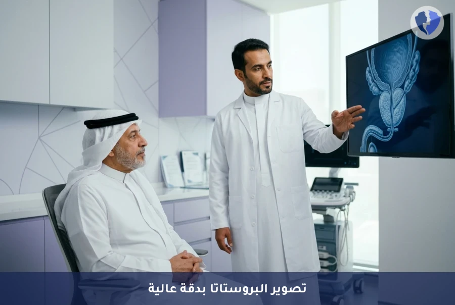 اطمئن على صحة البروستاتا بدقة - تصوير البروستاتا والحويصلات المنوية بالسونار عبر الشرج (TRUS)